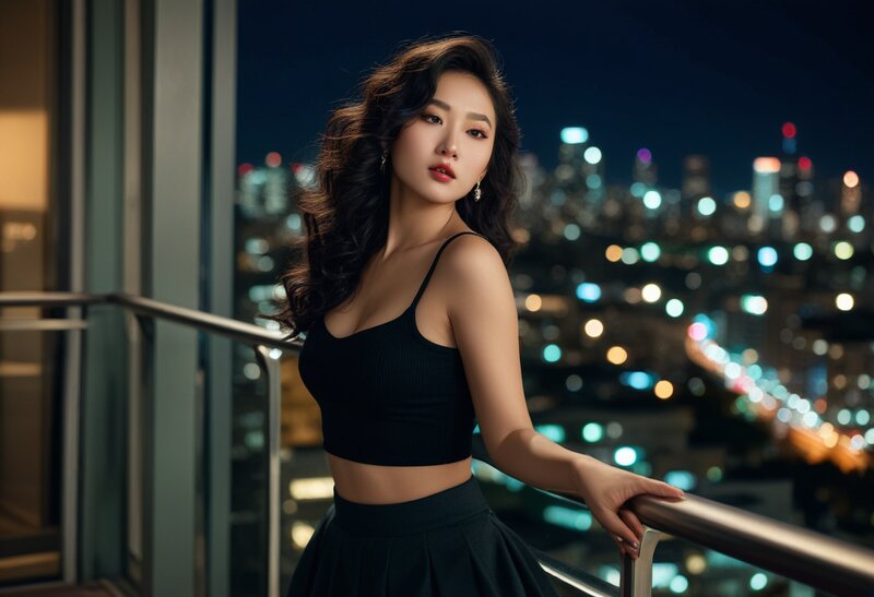向晚的云
